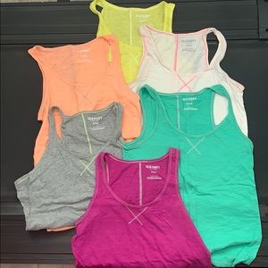 Lot of XS tank tops Old Navy